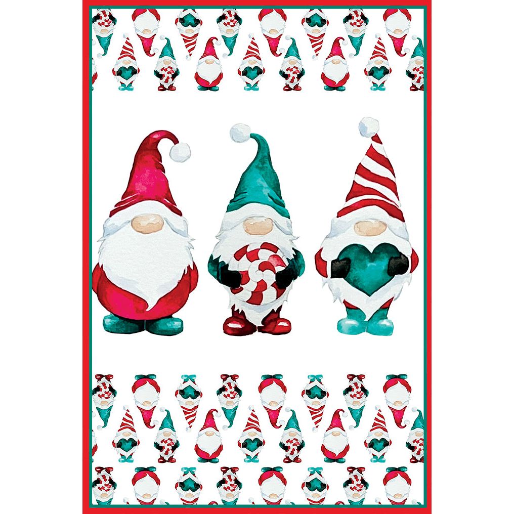 Three Gnomes Christmas Card